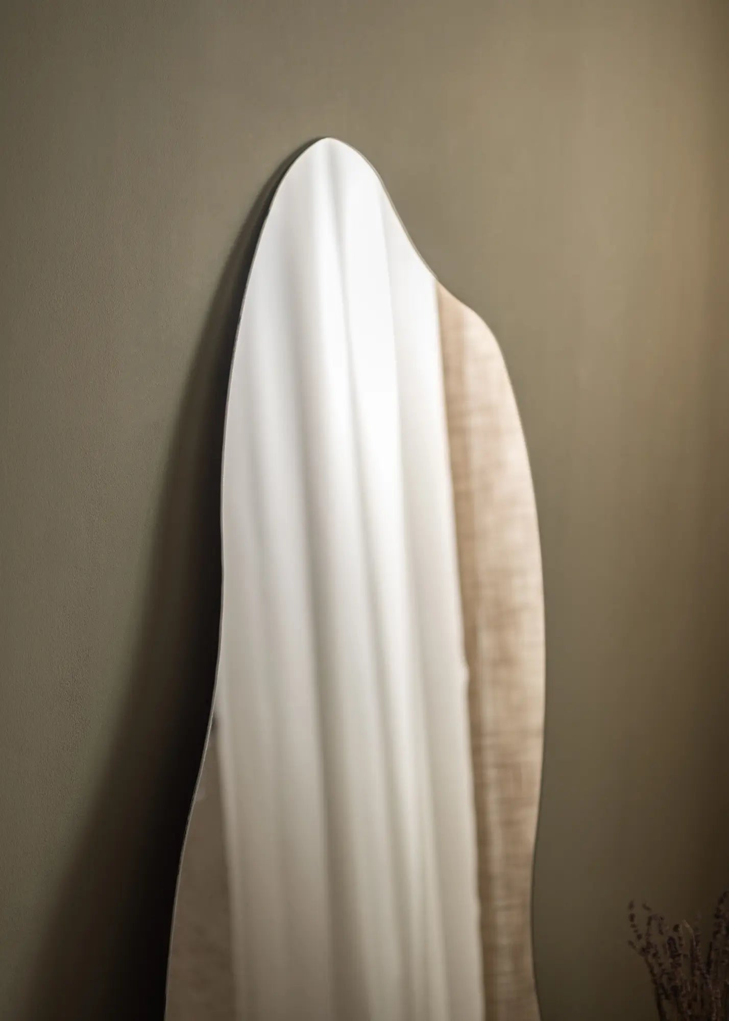 Organic Wave Full-Length Mirror