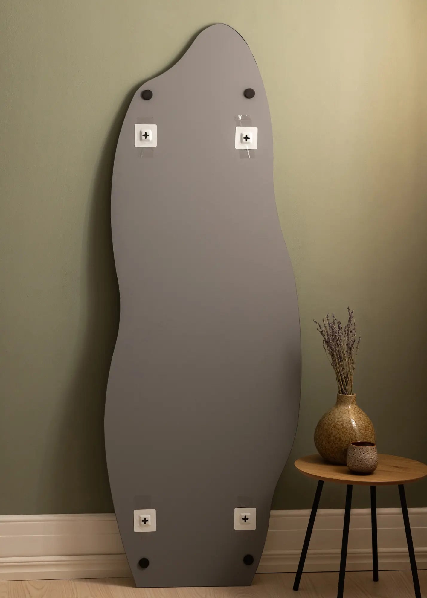 Organic Wave Full-Length Mirror